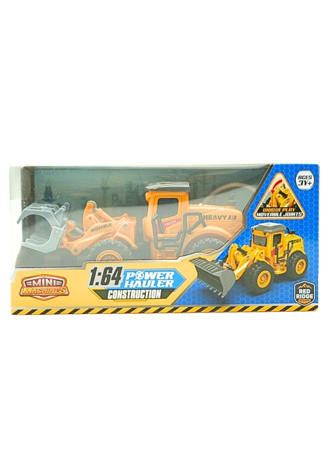 Mini Machines حفار مخلب متحرك بقوة R/C - أجزاء متحركة | مقياس 1:64 | 4 قنوات | العمر 3 سنوات وما فوق - Image 3
