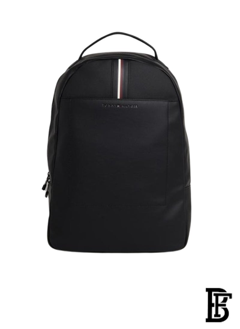 Tommy Hilfiger Plus - Tommy Hilfiger Zippered backpack with logo - Image 1
