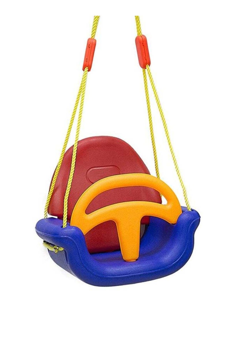 Safe Swing for Kids - Red, Blue, and Yellow