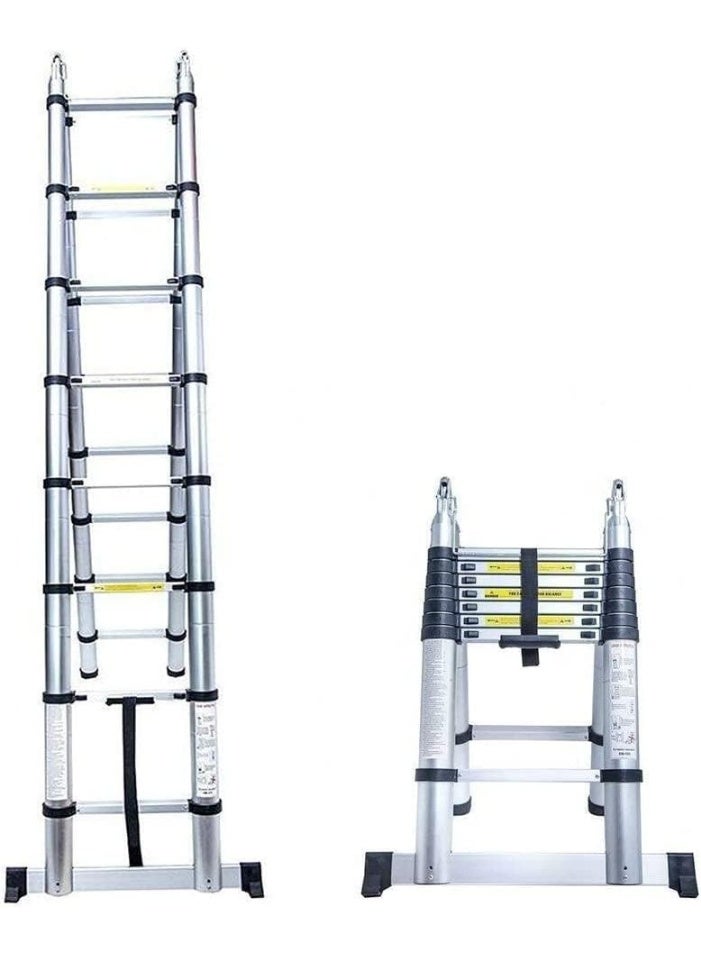 Aluminum Telescopic Ladder – Extendable & Lightweight Folding Ladder – Multi-Purpose for Professional and Home Use up to 7.2M - Image 3