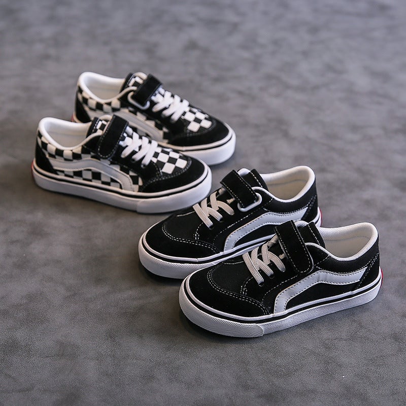 Balala Monkey Children's Canvas Low Top Sneakers - Image 1