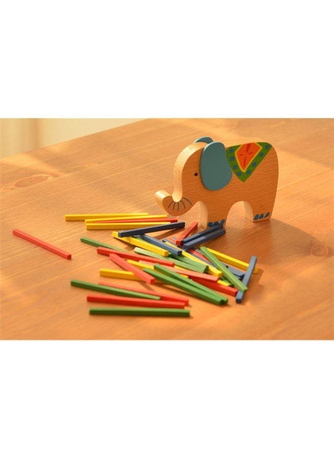 yongsheng Balancing Toy Set，Elephant Stack  - Image 2