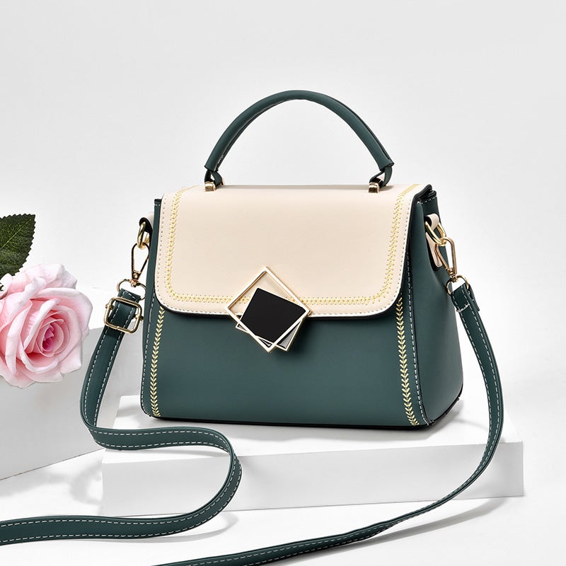 Shoulder Bag Handbag Fashion Versatile Casual Color-Blocking Versatile Shoulder Crossbody Bag Dropshipping - Image 1
