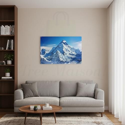 TREE MAISON CORONATING HOMES Vastu Mountain Painting(Poster) Without Frame | Wall Art for Strength, Stability & Positive Energy | Home & Office Décor for Prosperity & Harmony - Image 4