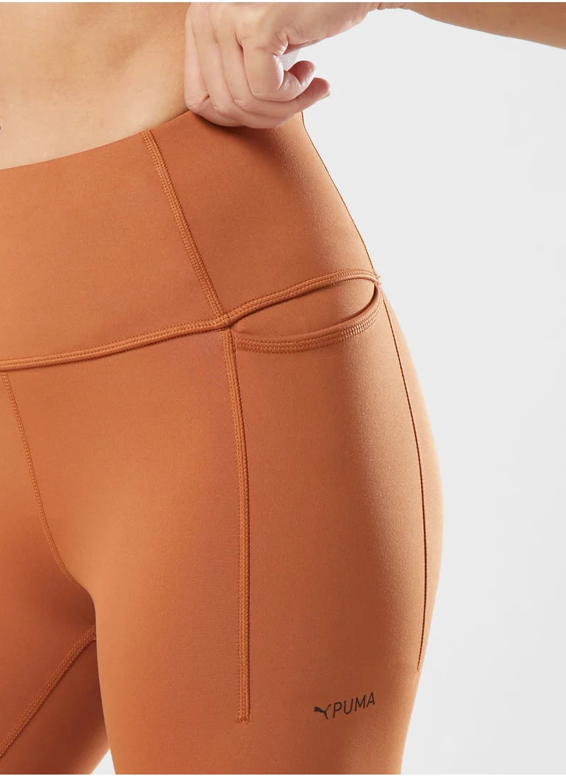 PUMA Fit Fleece Matte Finish Tights