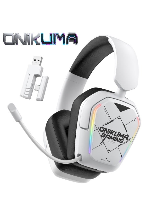 onikuma GT883 Wireless Gaming Headset 2.4G USB/Wireless/Wired Connection for PS4/PS5 SWITCH WIN10/11 - Image 1