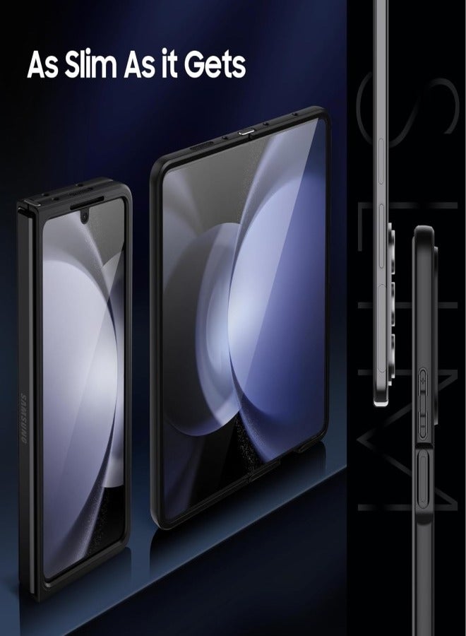 كابتن تيك مغناطيسي لجهاز Samsung Galaxy Z Fold 6، متوافق مع نظام Mag-Safe، غلاف حماية رفيع وشفاف من الدرجة العسكرية مقاوم للصدمات، مع ظهر صلب وحافة ناعمة، مخصص لجهاز Z Fold 6 5G. - Image 5