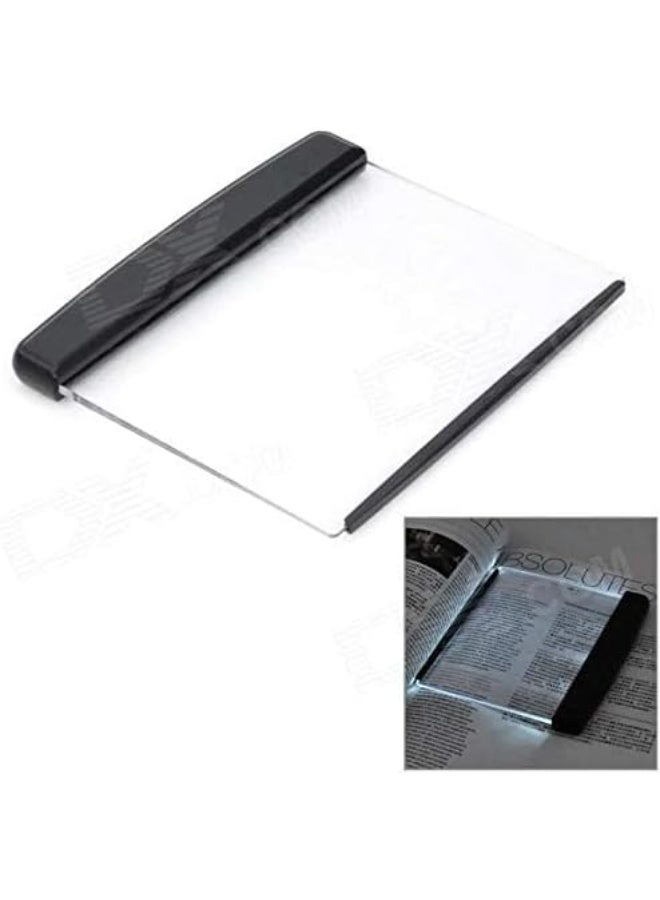 LED Reading Wedge Panel Book Light – Full Page Illumination, Eye-Caring Warm Light, Portable and Lightweight, Ideal for Bedtime Reading, Travel, and Study - Image 3