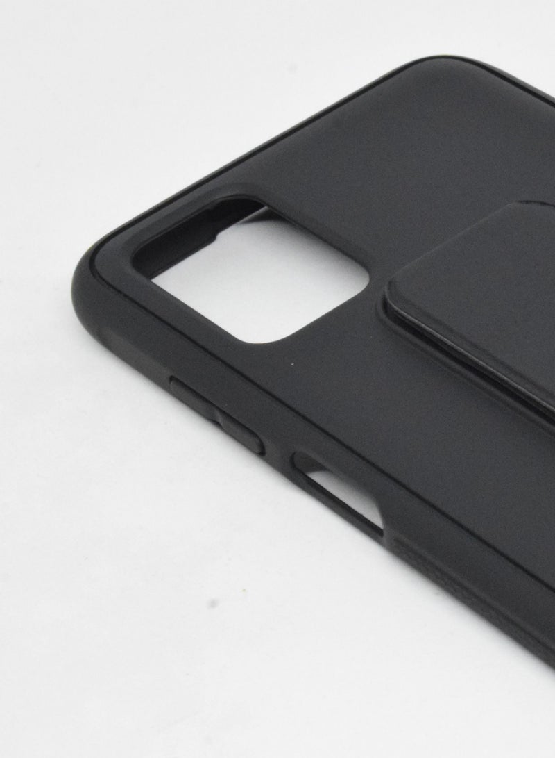 BORTONY Premium Silicone Hand Strap Grip,Car Mount Kickstand And Finger Grip Case Cover For Samsung Galaxy A03s - Image 2