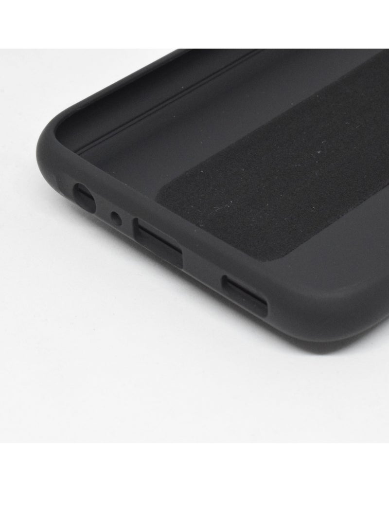 BORTONY Premium Silicone Hand Strap Grip,Car Mount Kickstand And Finger Grip Case Cover For Samsung Galaxy A03s - Image 4