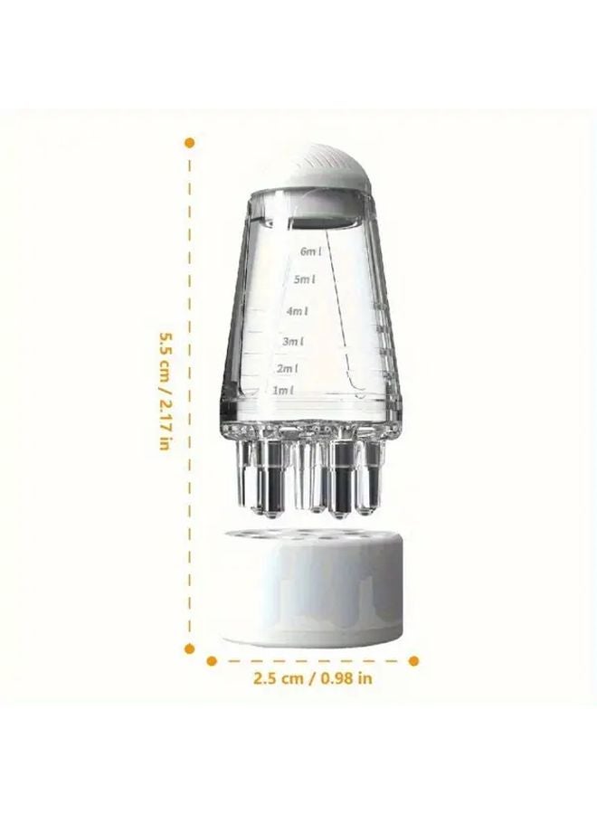 Gray Scalp Massager Applicator With Roller Ball Tip For Serums Oils Drops Portable Hair Care - Image 2