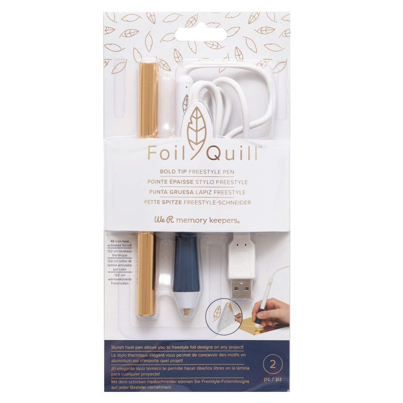 We R Memory Keepers Foil Quill Freestyle Pen-Bold Tip - Image 1