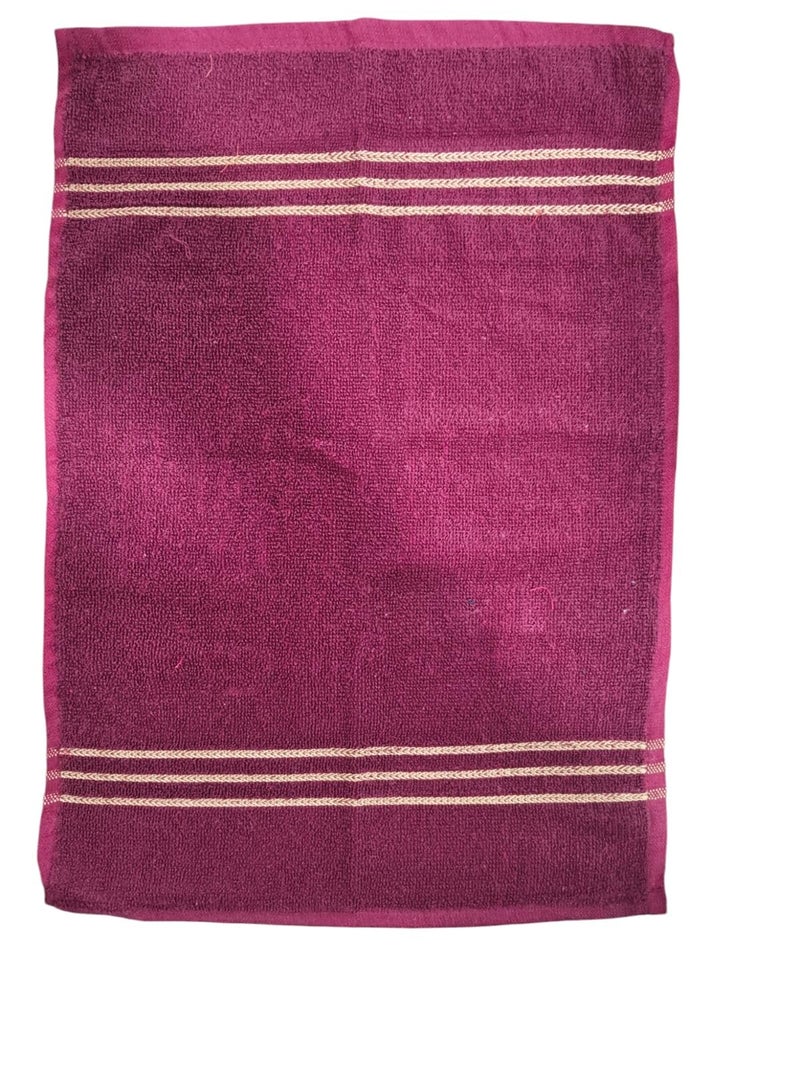 G2gather 100% Cotton Plain Hand Towels Set of 3 - Multicolor - Ultrasoft & Absorbent Hand Napkin - Small Towel for Face Gym Spa, 10 x 18 Inches (Pack of 3 - Multicolor2), 250 GSM - Image 4