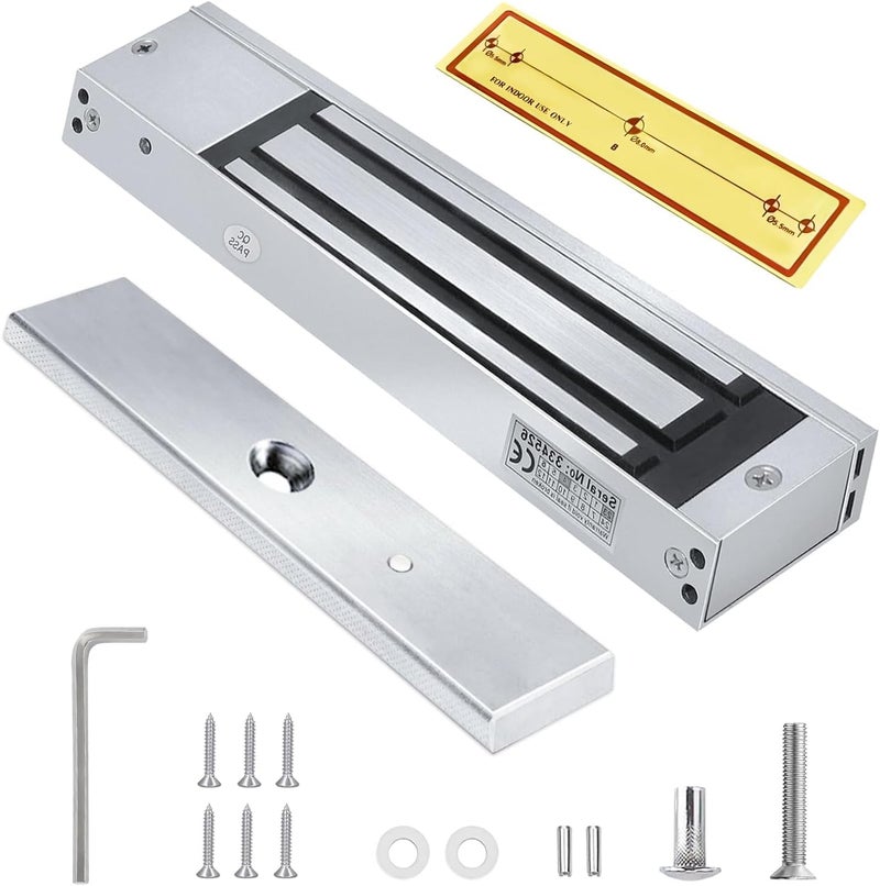 NAVKAR SYSTEMS Door Entry Access Control System Weatherproof RFID Pin Access Panel EM Lock 600 Lbs L Bracket K80 Supply PVC Button Keychain Tag 10 Nos  - Image 5