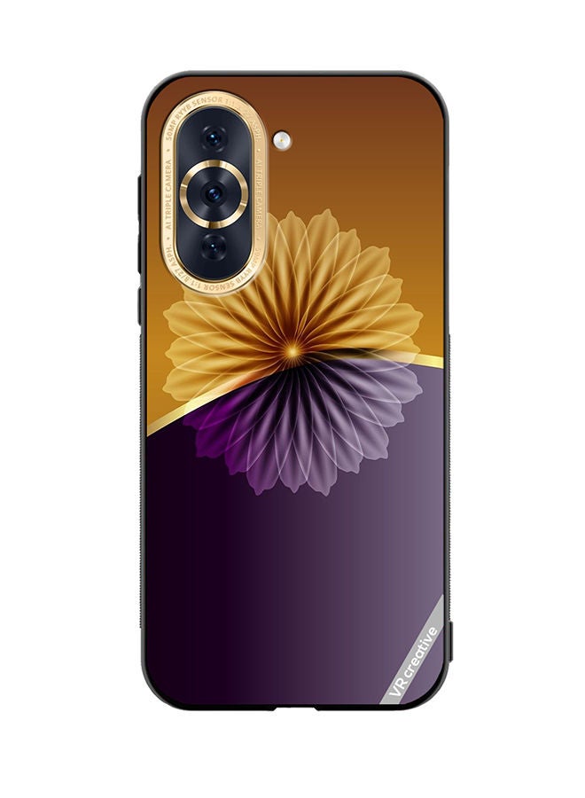 VR CREATIVE Protective Case Cover For Huawei Nova 10 Flower Design Multicolour - Image 1