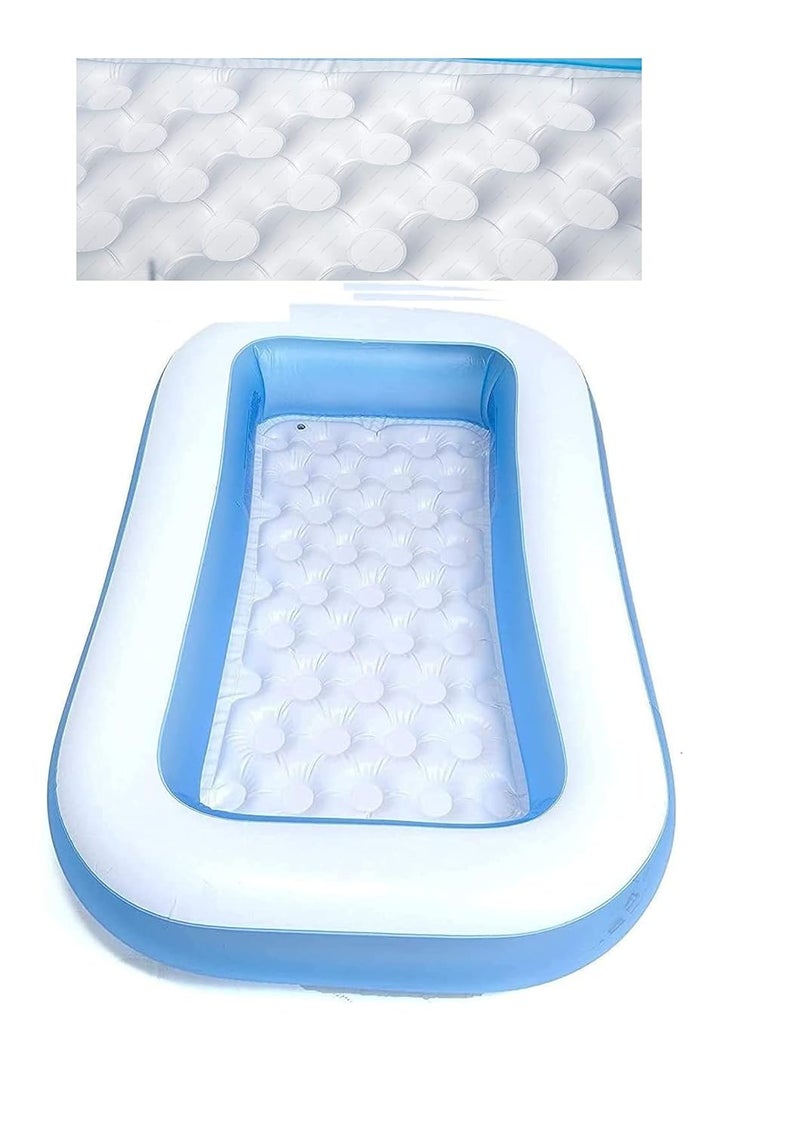 VRION® 6ft Baby Bath tub Inflatable Rectangular Pool Bath tub for Adults & Kids Spa, Swimming 6ft Bath Tub | Multicolor - Image 1