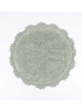 Round Crochet Tufted Bathmat, Soft Sea - 2100 GSM, 60x60 cm - pzsku/Z874CA0DCA4EAA454CC22Z/45/_/1712065325/e6d210ef-c71e-449f-9f15-e03a69f18883