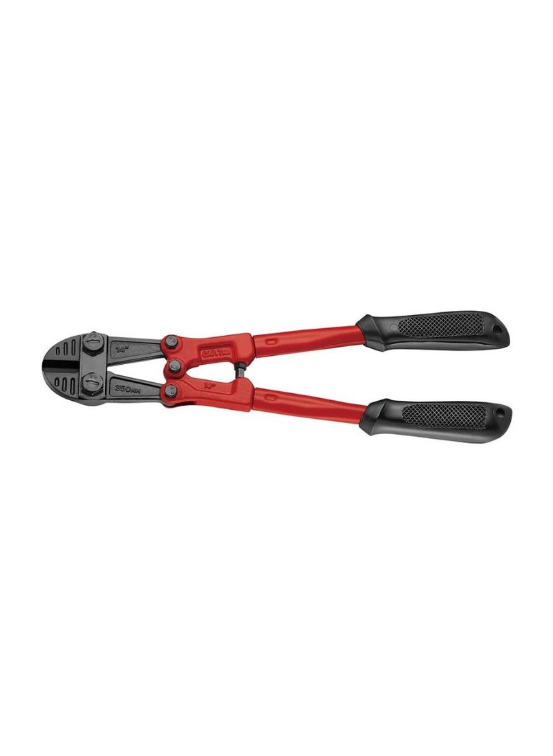 Bolt Cutter 750mm, Extra Heavy Duty Steel Cutter with Compound Action, Hardened Cutting Edge, Adjustable Jaw, Tubular Grip Handle – BC430