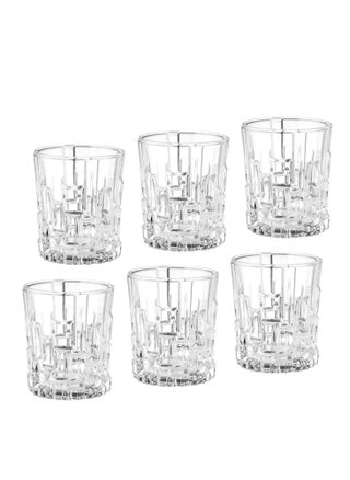 Set of 6 clear glass cups with a beautiful and modern design, suitable for all uses - pzsku/Z874CB5924D6CD98B7C6BZ/45/1741261818/728f0ade-8ccd-42ab-8700-b38895bc4bac
