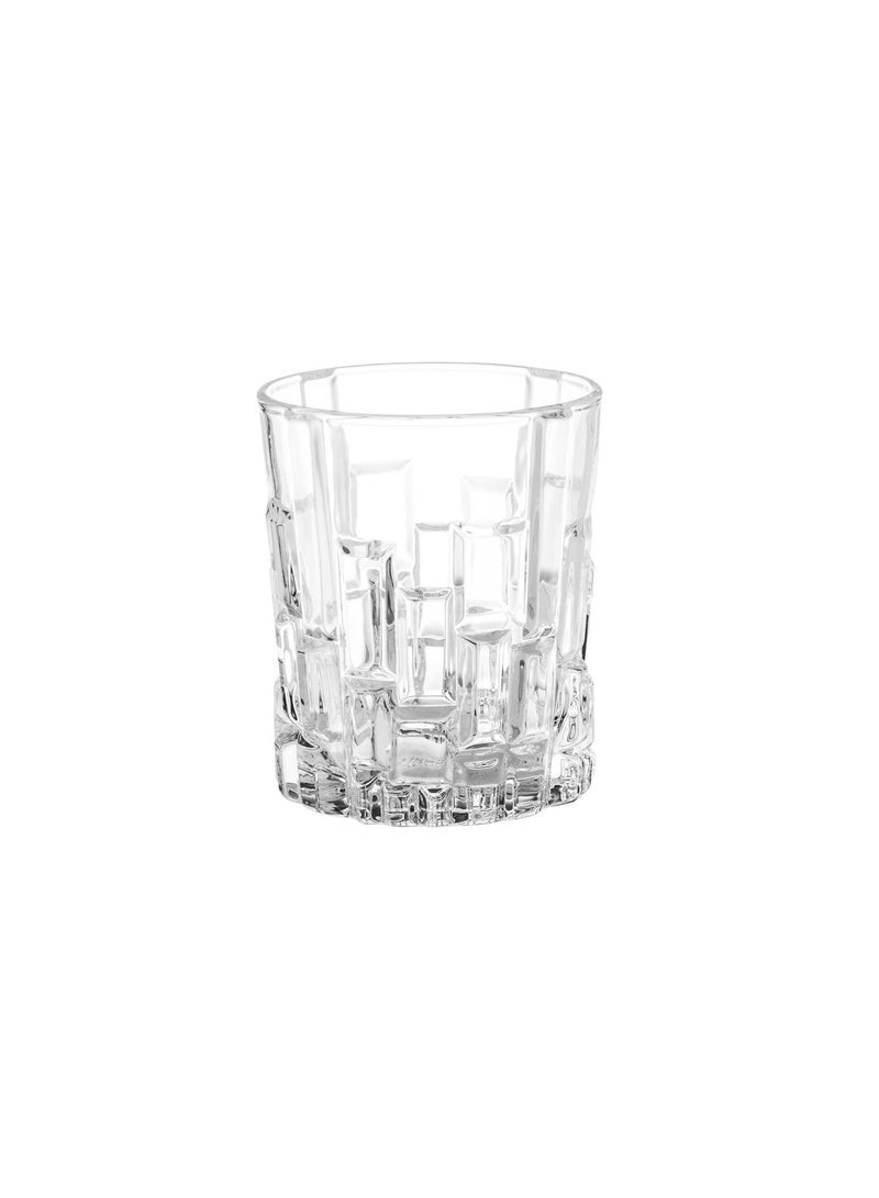 Blinkmax Set of 6 clear glass cups with a beautiful and modern design, suitable for all uses - Image 3