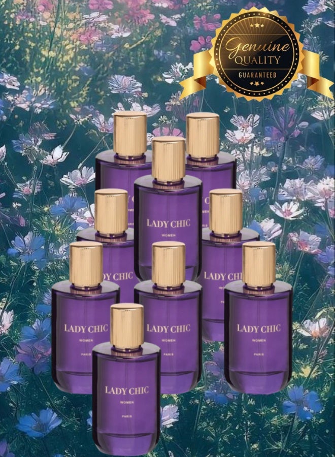 جيبارليس 9 قطع عطر ليدي شيك 100مل - Image 1