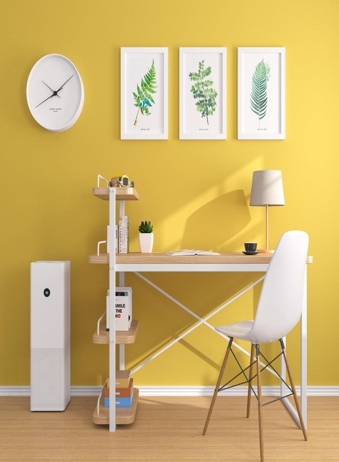 ReWallpaper ورق حائط أصفر من ReWallpaper قابل للتقشير واللصق لغرف الأطفال وغرف نوم الأولاد والبنات والحضانة وغرفة اللعب، ورق اتصال أصفر ليموني للخزائن والمكتب والفصول الدراسية ومنضدة المطبخ، غلاف من الفينيل 17.7 بوصة × 6.5 قدم - Image 4