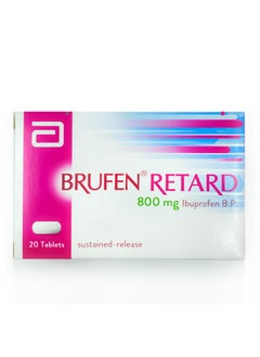 BRUFEN Retard Tablets 800Mg 20 Count