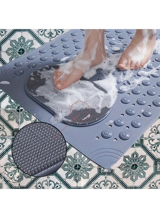 Non Slip Bathroom Mat For Shower Toilet Washroom And Bathtub In Khaki Color - Image 1