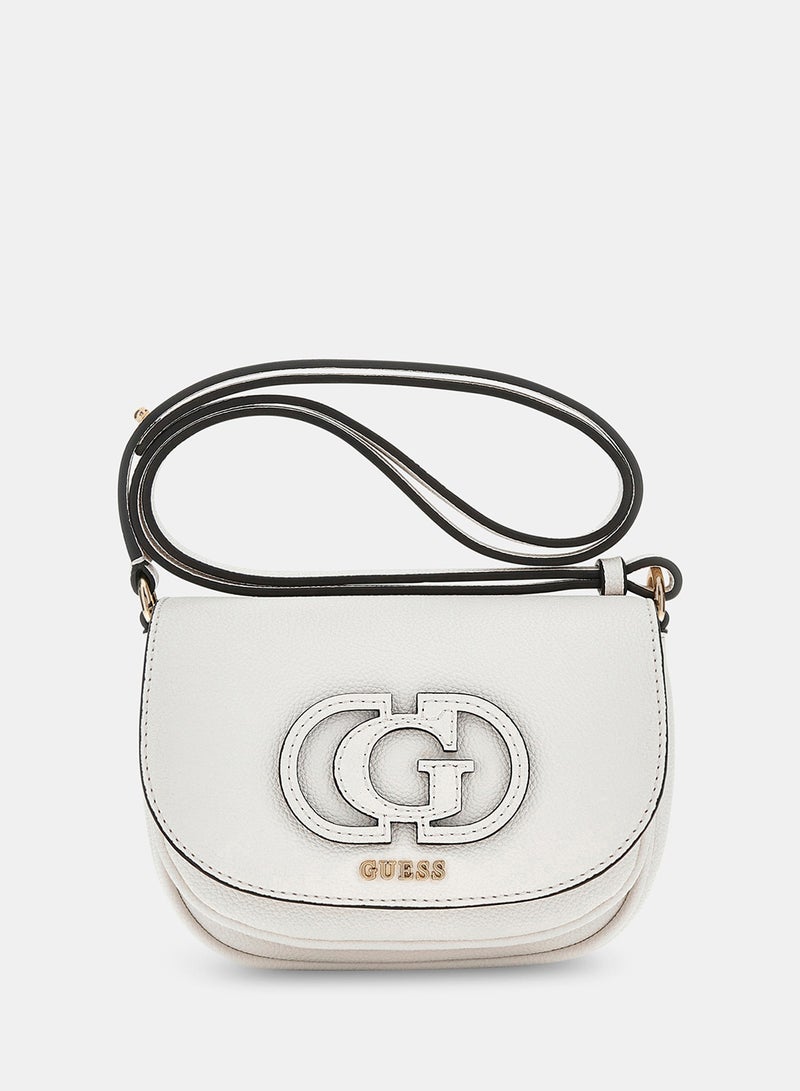 GUESS Calebra mini convertible crossbody flap - Image 1