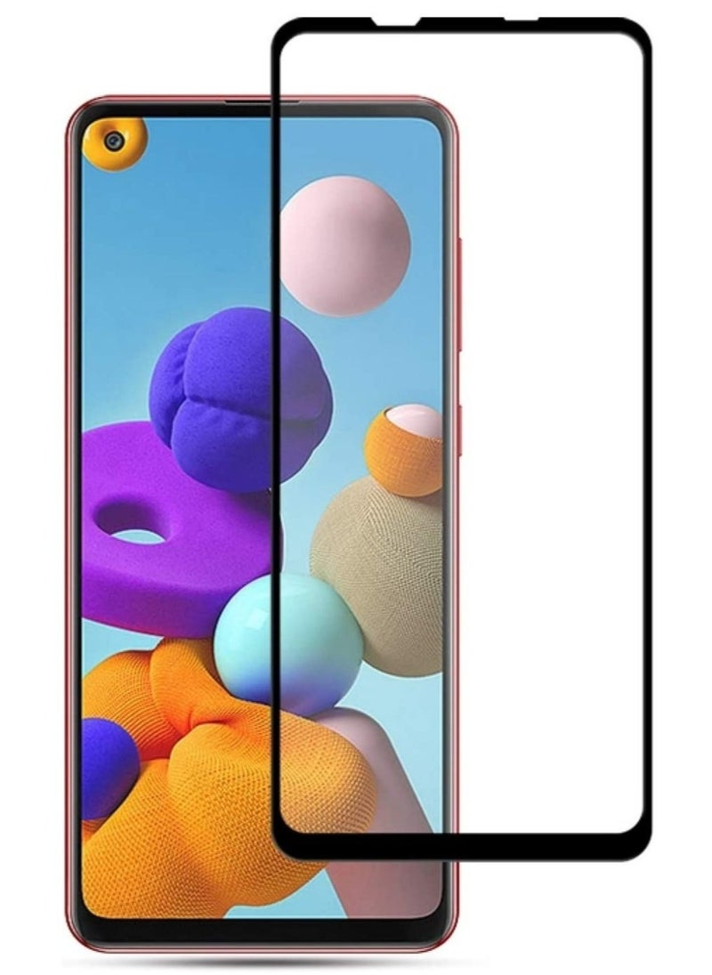 Raxoom Samsung Galaxy M12 / A12 / A32 5G / M32 5G / M02 / M02s / A02 / A02s / A03s / F12 Screen Protector Glass Full Glue Edge-to-Edge Screen Protector(4 Pack) - Image 1