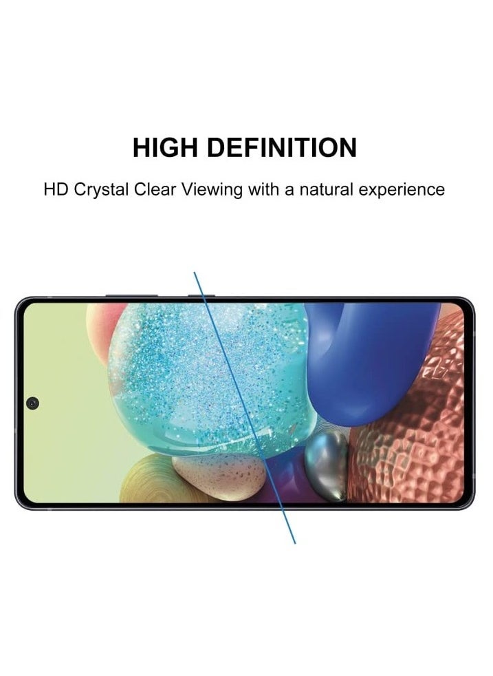 Raxoom Samsung Galaxy M12 / A12 / A32 5G / M32 5G / M02 / M02s / A02 / A02s / A03s / F12 Screen Protector Glass Full Glue Edge-to-Edge Screen Protector(4 Pack) - Image 4