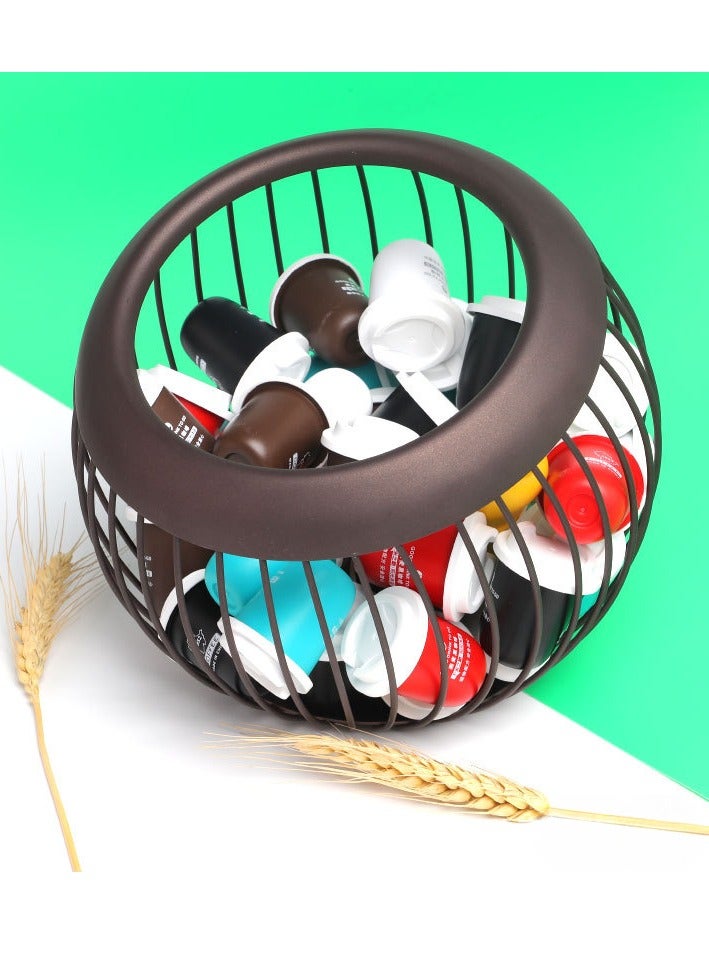 Coffee Pod Holder Brown 8.2x7.7x8.2inch - Image 2