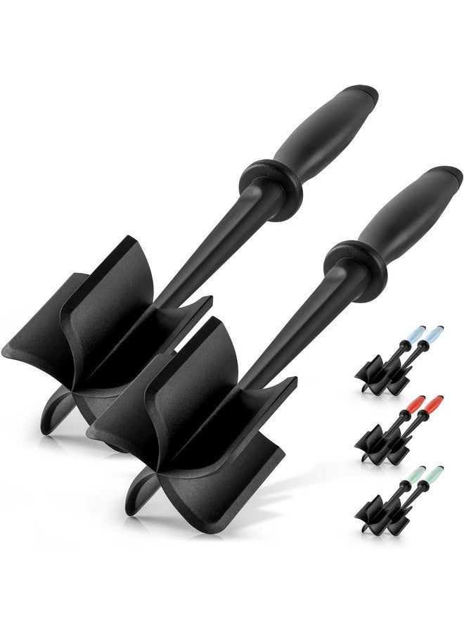 Zulay Kitchen Zulay 2 Pack Ground Beef Chopper Tool Hamburger Smasher Tool - Ground Meat Chopper For Ground Beef - Ground Meat Smasher - Ground Beef Masher - Food Grade Nylon Heat Resistant To 410 Degrees - Image 1