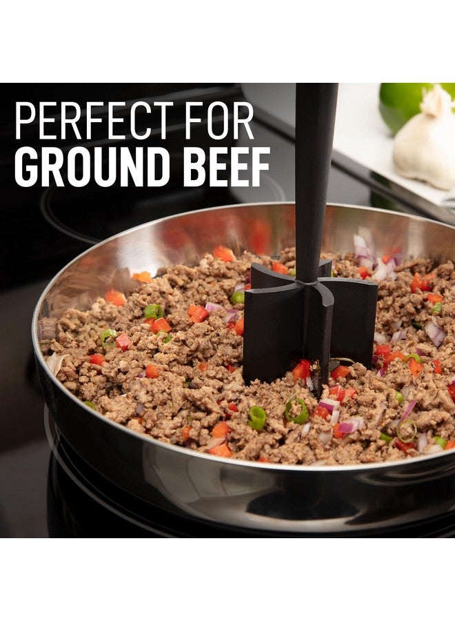 Zulay Kitchen Zulay 2 Pack Ground Beef Chopper Tool Hamburger Smasher Tool - Ground Meat Chopper For Ground Beef - Ground Meat Smasher - Ground Beef Masher - Food Grade Nylon Heat Resistant To 410 Degrees - Image 2