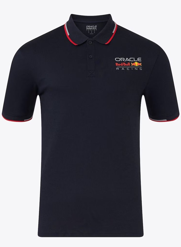 Red Bull Racing F1 Core Full Color Logo Polo - Image 1