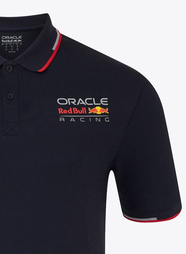 Red Bull Racing F1 Core Full Color Logo Polo - Image 4