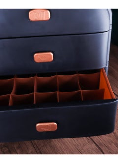 Phoenix Multi-layer Organizer Cabinet – Stylish Storage Drawer For Home & Essentials 3 Drawer  - Image 4