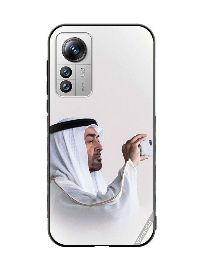 VR CREATIVE Protective Case Cover For Xiaomi 12 Pro Sheikh Mohamed Bin Zayed Al Nahyan Design Multicolour - Image 1