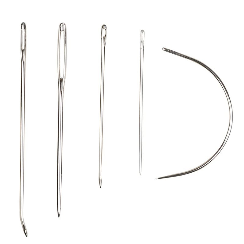 Eketirry Hand Sewing Needle Kit Heavy Duty Household Hand Needles for for Home Upholstery Carpet Leather Canvas Repair 7 Pieces