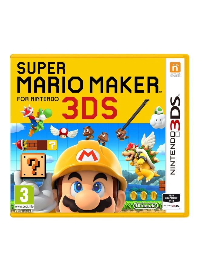 Nintendo Super Mario Maker (Intl Version) - Action & Shooter - nintendo_3ds - Image 1