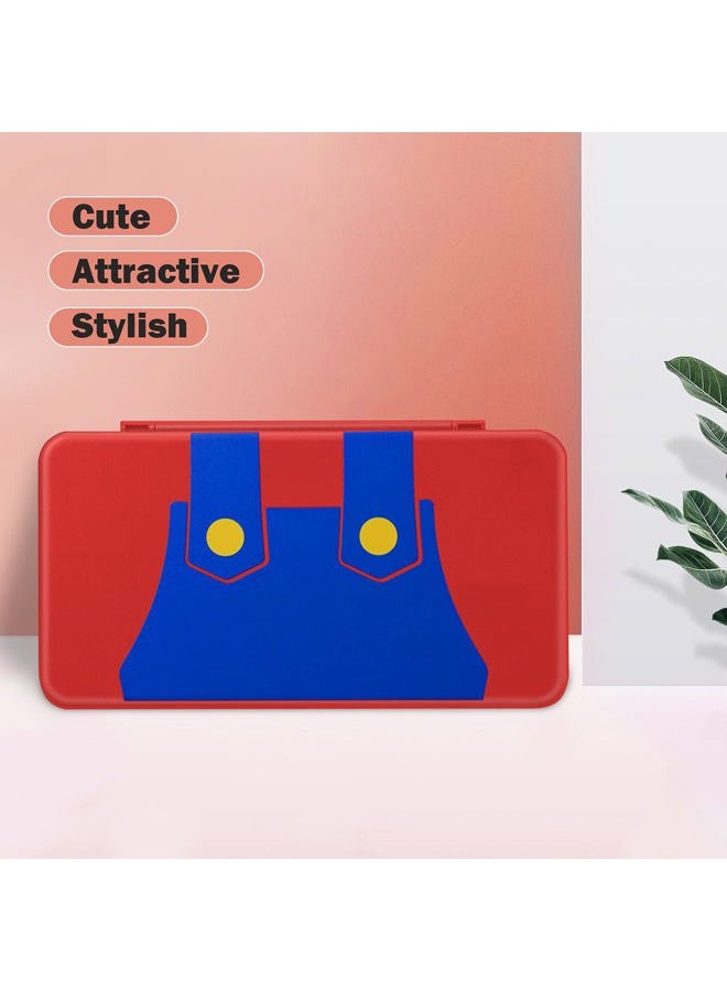 KENOBEE 24 Game Card Case Compatible with Nintendo Switch/Switch Lite/Switch OLED 2021, 24 Slot Storage Holder for SD Card&Switch Game Card, Slim Portable Storage Cartridge Box for Travel Carrying - Image 5