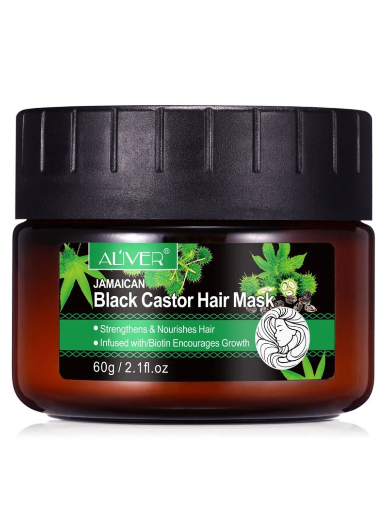 أليفر قناع الشعر بالخروع الأسود الجامايكي 60 جرام - Image 2