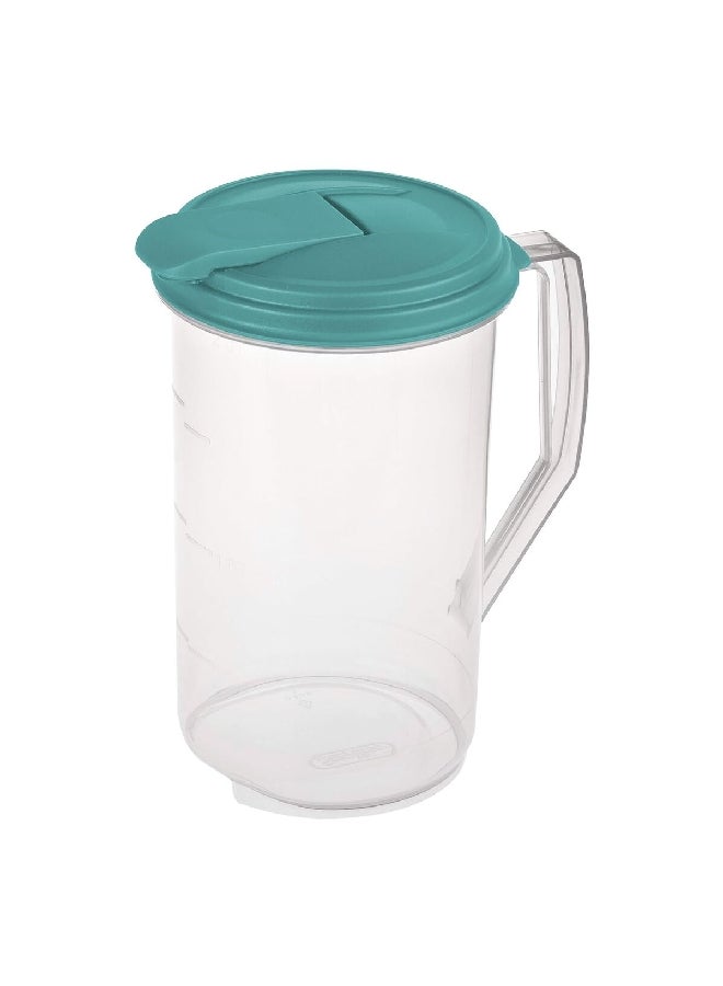 ستيريليت ابريق بلاستيكي دائري شفاف وازرق من  1.9 لتر 4860906 - Image 1