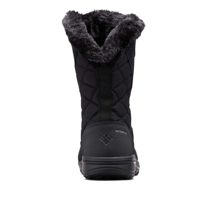 Columbia womens Ice Maiden II Snow Boot, Black, Columbia Grey, 10 US - Image 4