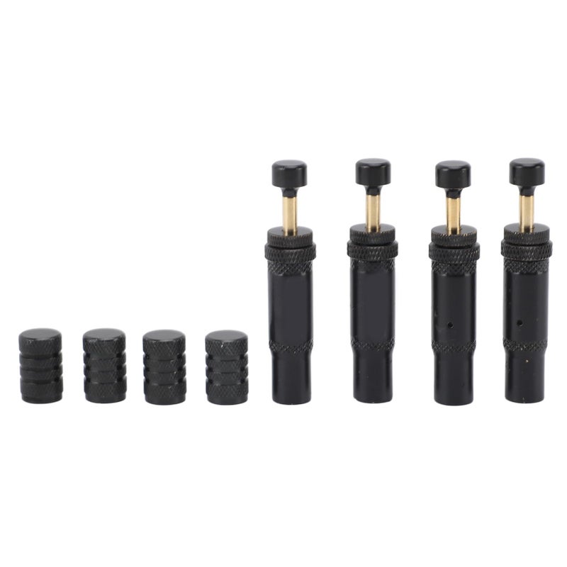4Pcs Aluminum Alloy Automatic Tire Air Vent Valve Compact Design for Off Road Adventure - Image 4