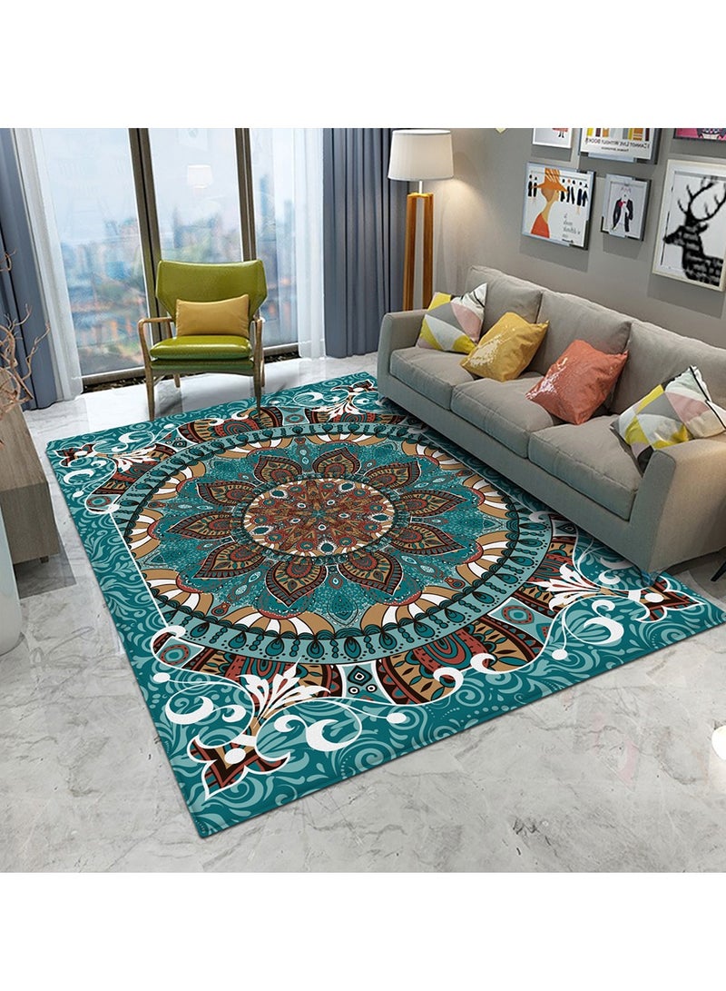 شاربدو سجادة أرضية لغرفة الطعام وغرفة النوم، 140×200 سم - Image 2