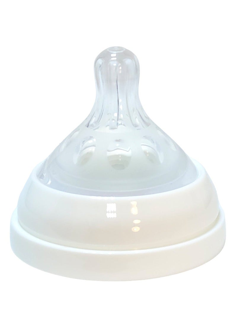 نوفي زجاجة رضاعة بلاستيكية من Nuvi PPSU ذات عنق عريض، 150 مل، للأطفال من عمر 0 ​​أشهر فما فوق - Image 5