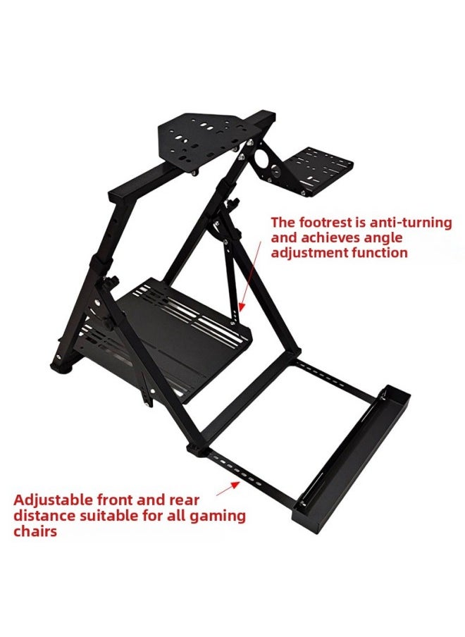 Generic - Racing Simulator Bracket Green Plant Foldableing Bracket 29959 Direct Drive Racing Seat Game Steering Wheel-Product Color:Monitor Stand Second Generation - Image 1