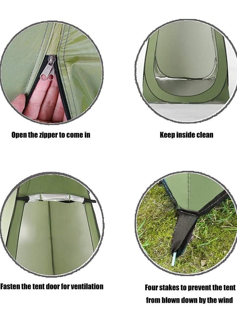 Generic Outdoor Changing Clothes Shower Tent Camp Toilet Pop-up Room Privacy Shelter Multi-use  - Image 2