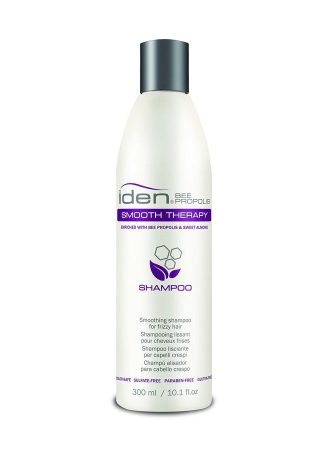 IDEN Bee Propolis Smooth Therapy Shampoo, For Frizzy Hair, Luxurious Shine, Silky Smooth, 10.1 fl.oz - Image 1